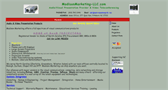 Desktop Screenshot of madisonmarketing-llc.com